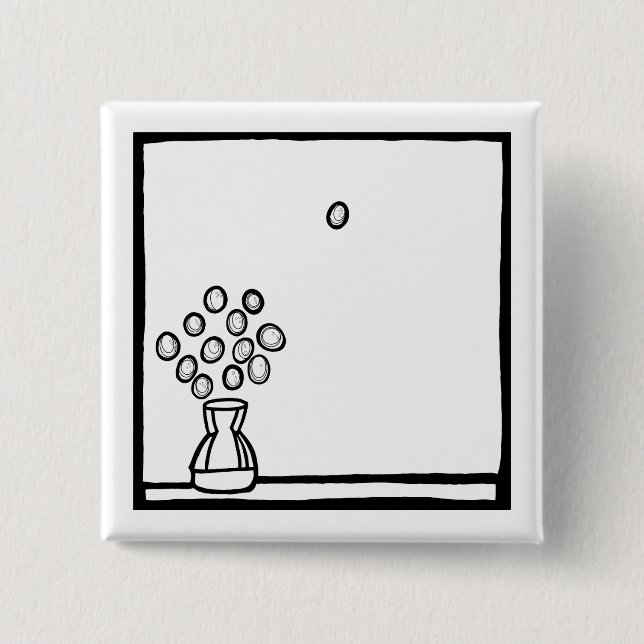 FARBE ME BUBBLE GUM GRAPEN BOUQUET BUTTON (Vorderseite)