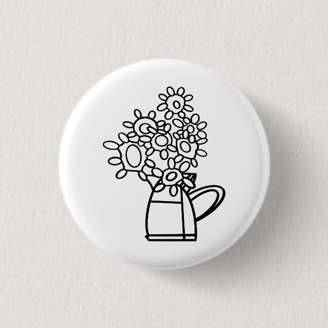 FARBE ME MEXICAN BOUQUET BUTTON (Vorderseite)