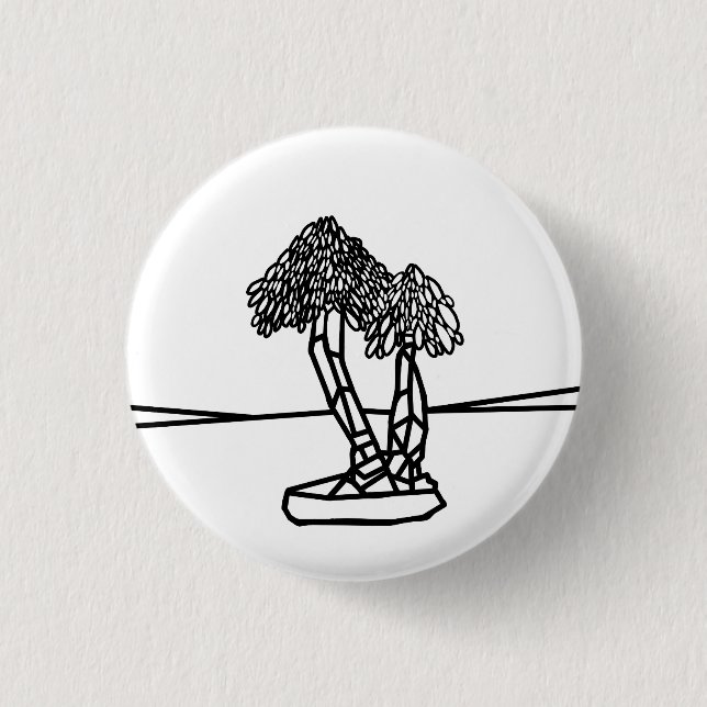 FARBE ME PALM BONSAI BUTTON (Vorderseite)