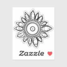 FARBE ME PEACOCK MANDALA