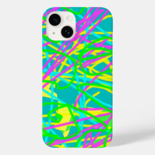 Färbe meine Träume Kritzelmuster Expressive Kunst Case-Mate iPhone 14 Hülle