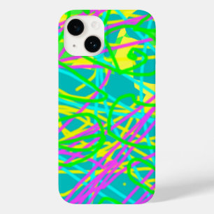 Färbe meine Träume Kritzelmuster Expressive Kunst Case-Mate iPhone 14 Hülle