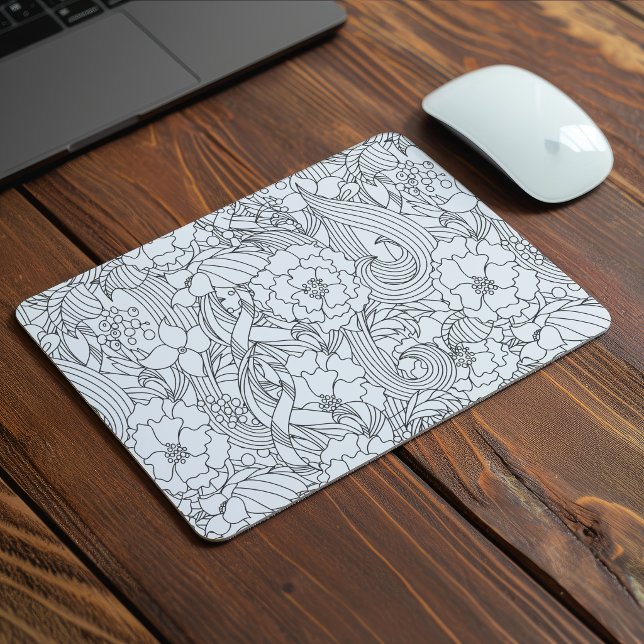 Färbe mich ein, bevor du Jasmine•Custom verschenks Mousepad (Color Me In B4 Giving Jasmine•Custom Mouse Pad)