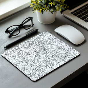 Färbe mich ein, bevor du Posey•Custom gibst Mousepad