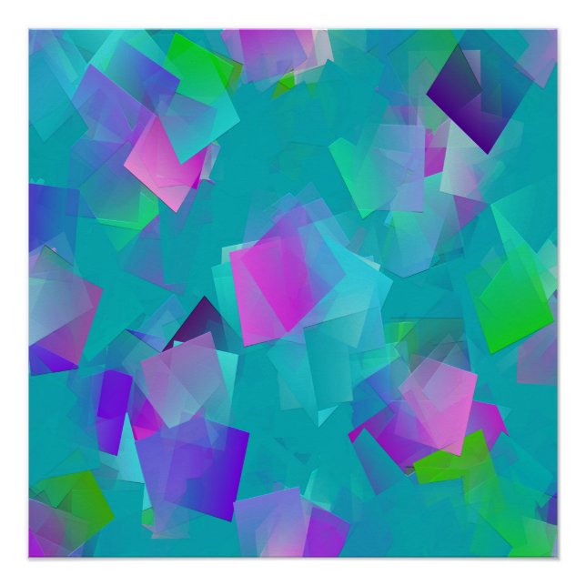 Farbe mich Pastel... Poster (Vorderseite)