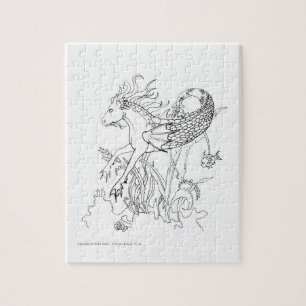 FARBE MIR! Machen Sie Ihr eigenes Geschenk Puzzle