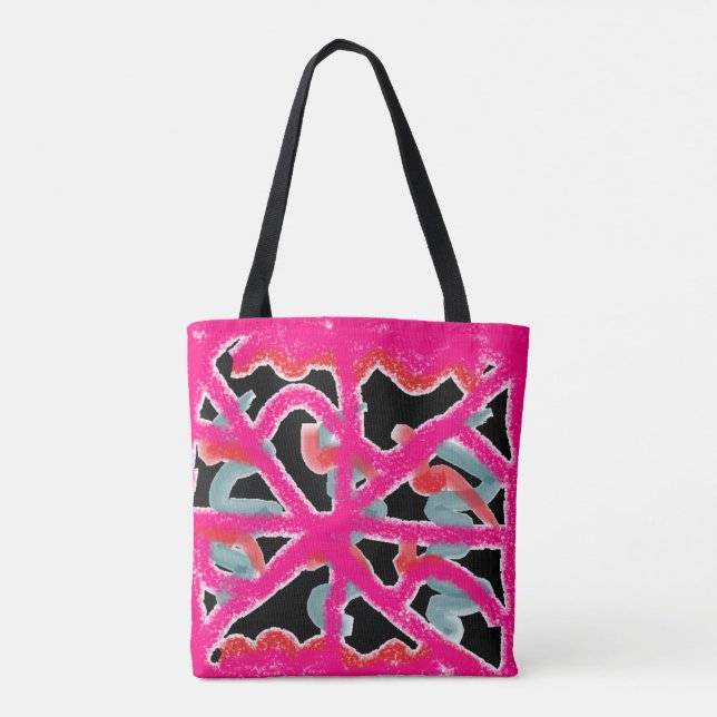 FARBE MIT SCHWARZEN PATTERN FÜR FRAUEN (Rückseite)
