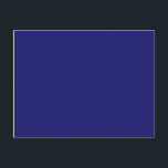 Farbe Mitternacht blau Postkarte<br><div class="desc">Farbe Mitternacht blau 191970</div>