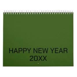 Farbe Neuer Kalender für das Logo im Text