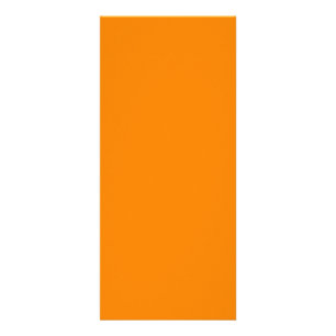 Farbe Orange Werbekarte
