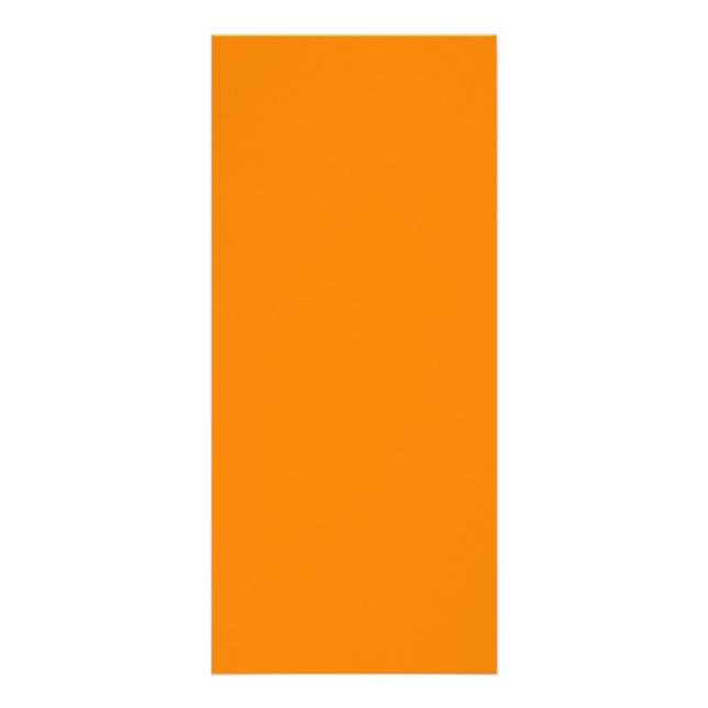 Farbe Orange Werbekarte (Vorne)