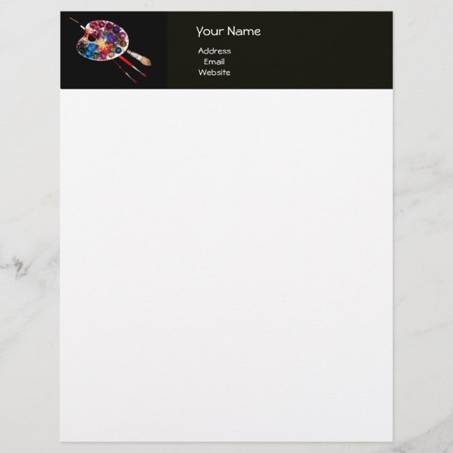 FARBE PALETTE BRIEFBOGEN (Vorderseite)