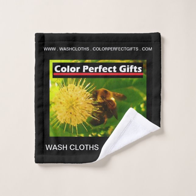 Farbe perfekt Geschenke Werbung Hummelnectar Waschlappen (Waschlappen)
