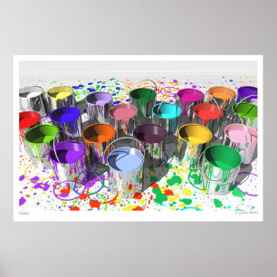 Farbe! Poster