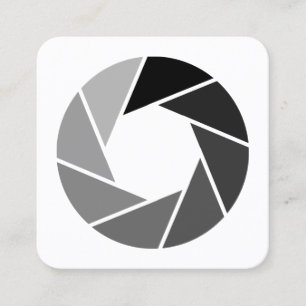 Farbe Quadratische Visitenkarte