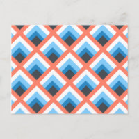 Farbe rosa Blau Abstrakte geometrische Muster