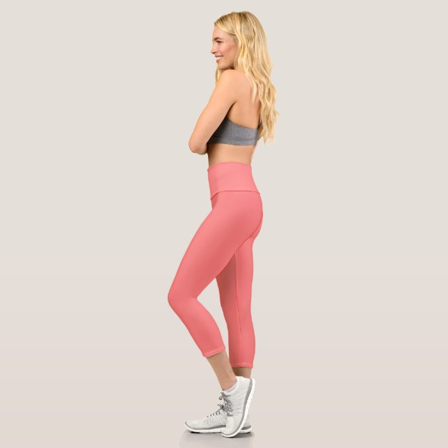 Farbe rot capri leggings (Links)