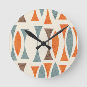 Farbe Runde Wanduhr