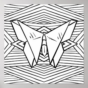 Farbe selbst oder als Schwarz-Weiß-Kunst Poster