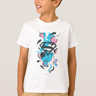 Farbe Splash Blau T-Shirt