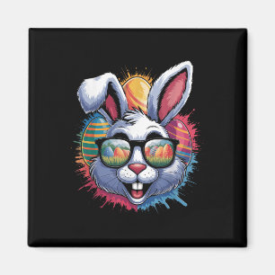 Farbe Splash Oster Bunny Egg Jagd Bright Artis Magnet