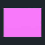 Farbe ultra pink postkarte<br><div class="desc">Farbe ultra pink FF6FFF</div>