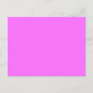 Farbe ultra pink postkarte