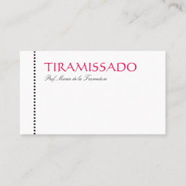 Farbe und Linie Visitenkarte