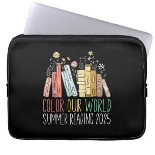 Farbe - unsere Welt - Sommerlesen 2025 Laptopschutzhülle
