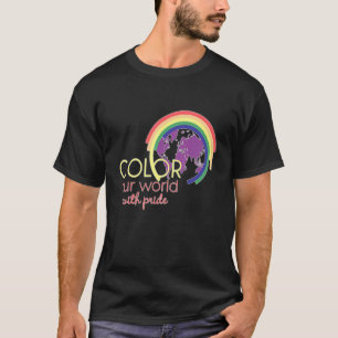 Farbe unserer Erdenwelt mit Stolz T-Shirt