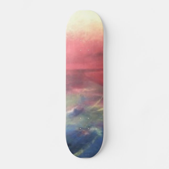 Farbe, Venedig Skateboard (Vorderseite)