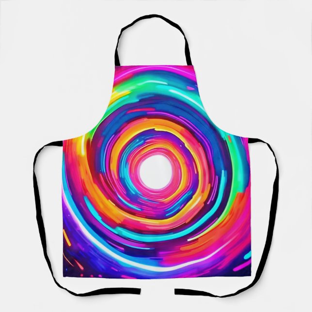Farbe Vortex: Dynamisches Design Schürze (Vorderseite)
