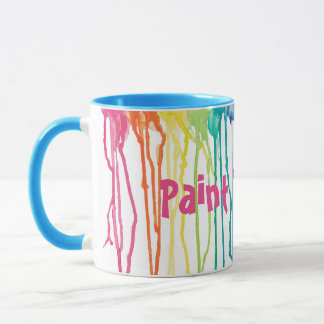 Farbe Wasser? Regenbogen-Tropfen Tasse