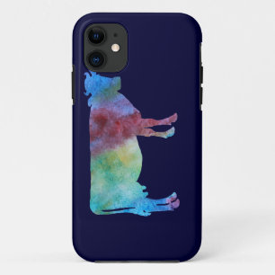 Farbe-wsahed Kuh iPhone 11 Hülle