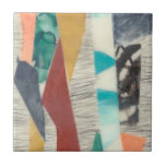 FarbEdge II Fliese<br><div class="desc">Color Edge II von Jennifer Goldberger. Um dieses einzigartige Kunstwerk zu kreieren,  werden verschiedene Farben und Texturen verwendet.| 158274FN</div>