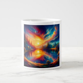 Farben am See Jumbo-Tasse