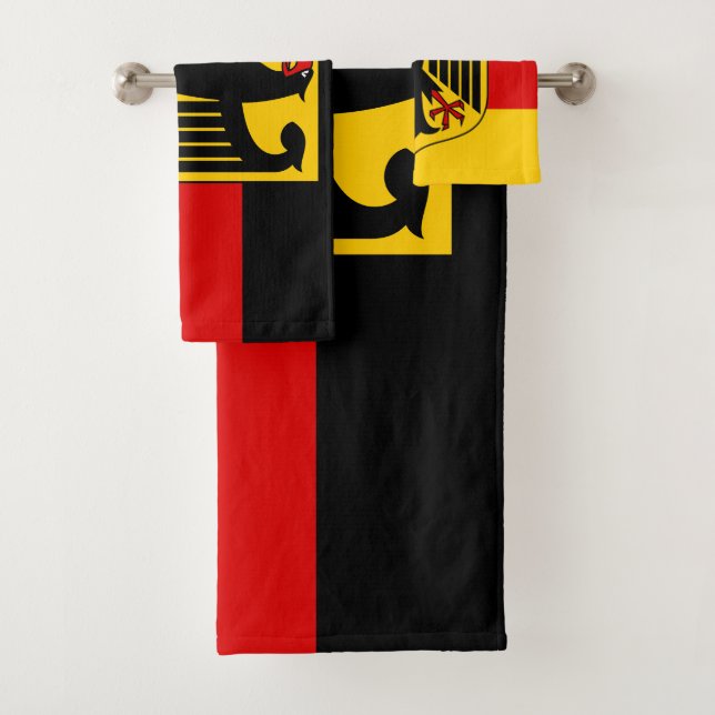 Farben anzeigen - Deutschland Badhandtuch Set (Insitu)