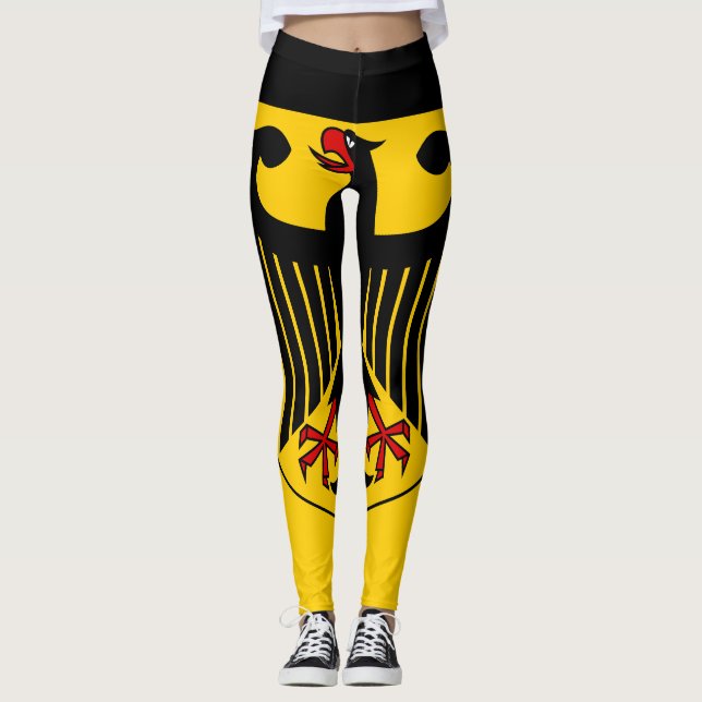 Farben anzeigen - Deutschland Leggings (Vorderseite)