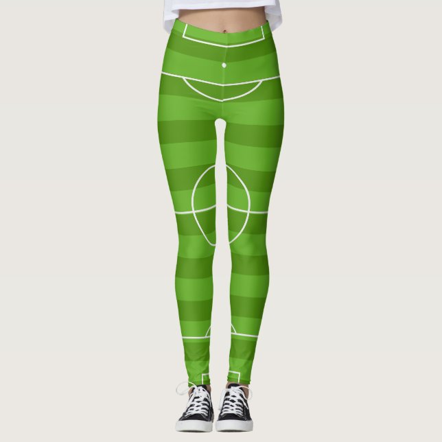 Farben anzeigen - Fußball Leggings (Vorderseite)
