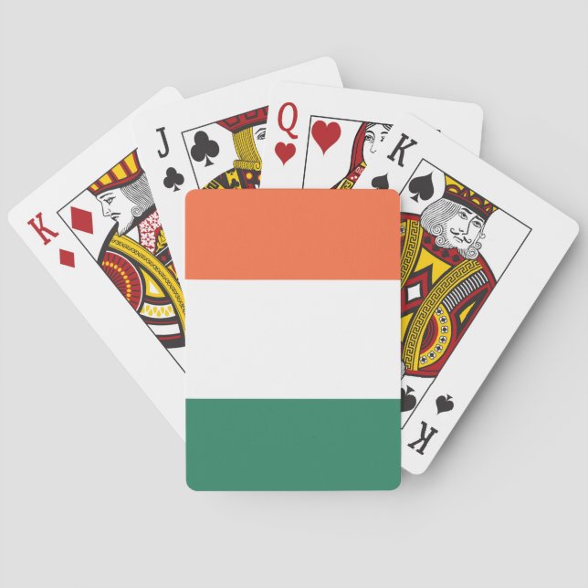 Farben anzeigen - Irland Spielkarten (Rückseite)