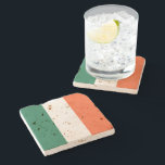 Farben anzeigen - Irland Steinuntersetzer<br><div class="desc">Irland ist berühmt für seine reiche Kultur,  Musik und Geschichte und auch für die Gastfreundschaft seiner Menschen bekannt. Laut einer UN-Studie ist Irland das Land mit der zweitbesten Lebensqualität der Welt.</div>