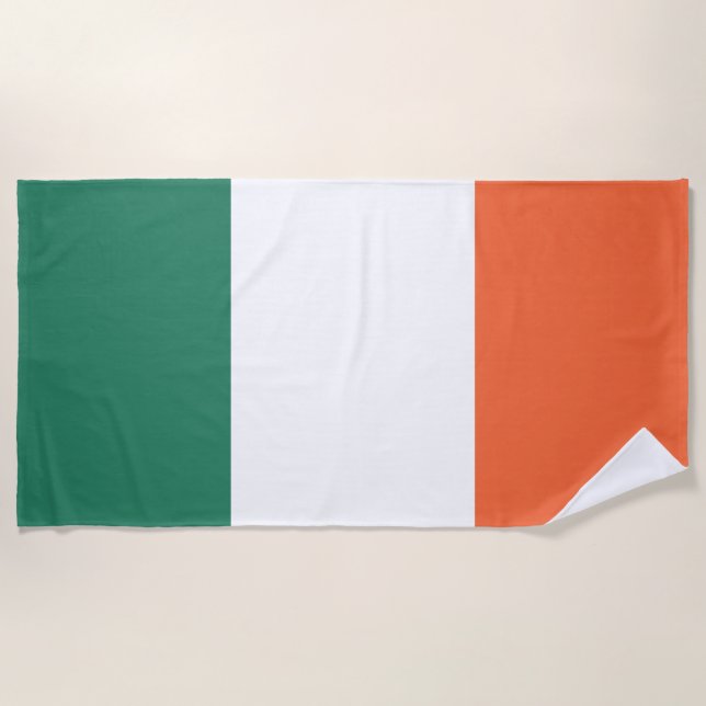 Farben anzeigen - Irland Strandtuch (Vorderseite)