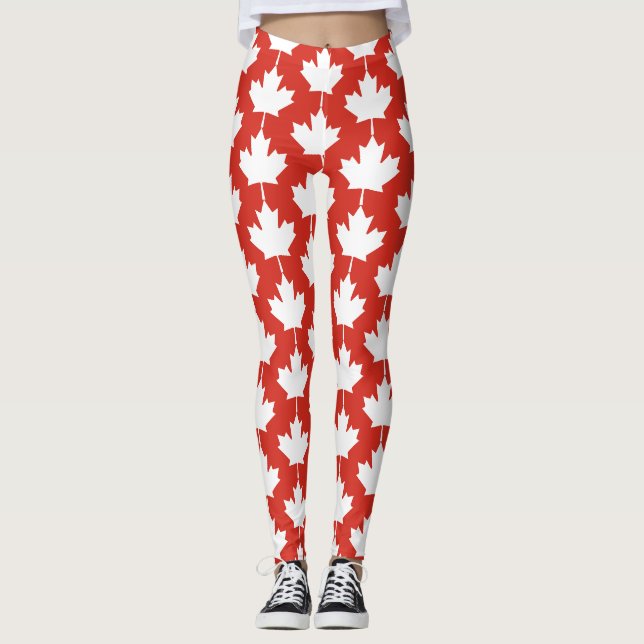 Farben anzeigen - Kanada Leggings (Vorderseite)