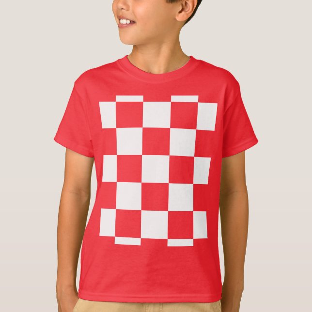 Farben anzeigen - Kroatien T-Shirt (Vorderseite)