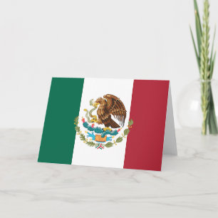 Farben anzeigen - Mexiko Dankeskarte
