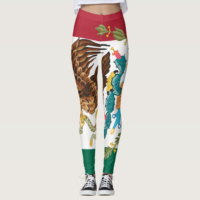 Farben anzeigen - Mexiko Leggings (Vorderseite)