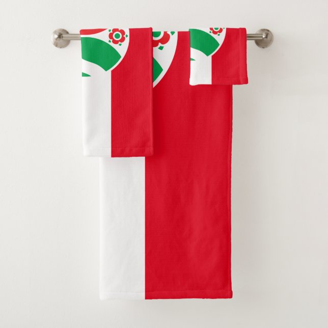 Farben anzeigen - Nordrhein-Westfalen Badhandtuch Set (Insitu)