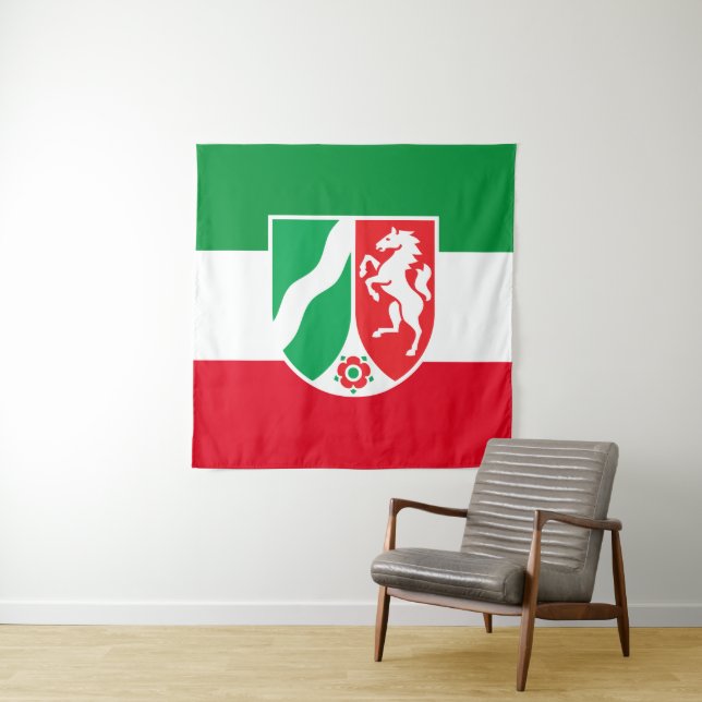 Farben anzeigen - Nordrhein-Westfalen Wandteppich (Beispiel)