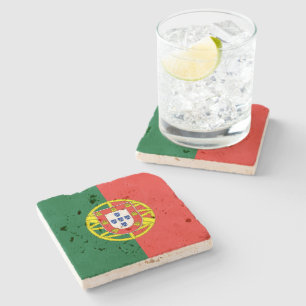 Farben anzeigen - Portugal Steinuntersetzer