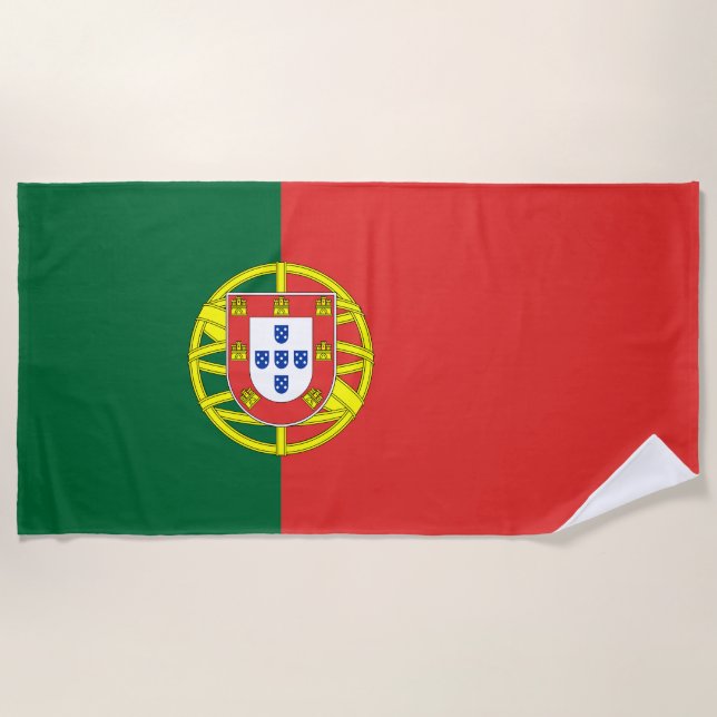 Farben anzeigen - Portugal Strandtuch (Vorderseite)